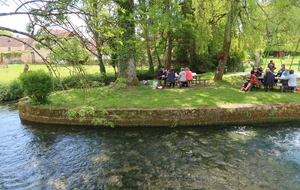 Pic-Nic dans le parc de Druyes les belles fontaines 