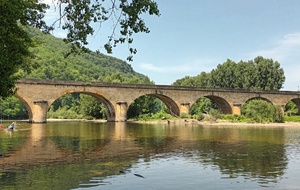 La Dordogne à Castelnaud la Chapelle