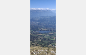Vue sur le lac de Pellautier